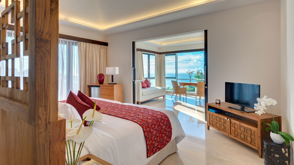 Pandawa Cliff Estate - The Pala - Upstairs master bedroom